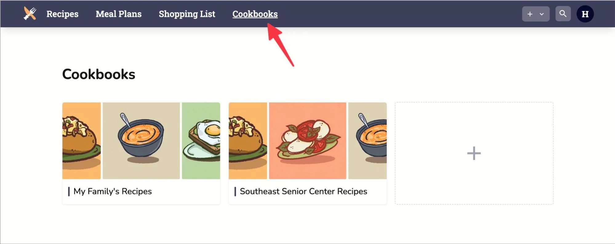 Shopping List Settings